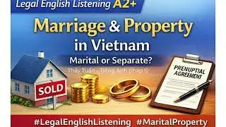 Legal English Listening | Marital Property Basics A2&ndash;B1