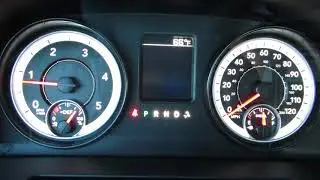 2014 RAM 2500 4X4 Instrument Cluster Dallas Fort Worth, TX #35823