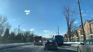 Fire Truck Slow Motion Pass Emergency First Responders Ontario Canada January 2026 - Episode 3719