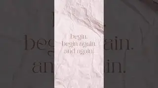 Begin&hellip;Begin&hellip;.again, and again&hellip;until it&rsquo;s achieved! ❤️ #achievementmindset #successquotes