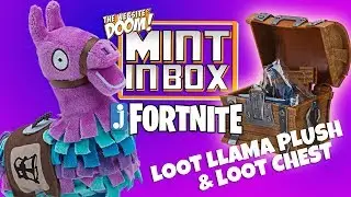 Mint in Box: Jazwares Fortnite - Loot Llama Plush & Collectible Loot Chest *Unboxing*