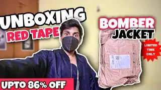 I bought a new jacket from Red Tape 😱 in Myntra sale🚨