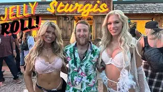 Sturgis 2024 day 3: Jelly Roll, Bikini Beach INSANITY, Sasha's Cycles Rodeo games