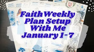 Plan With Me | Faith Planner | Jan 1-7, 2024