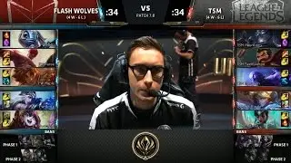FW vs TSM Tie Break - 2017 MSI Group Stage - Flash Wolves vs Team SoloMid