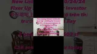 Fixer Up Call for investor 🏘️ $599,900  big lot 6,600sf San Diego, CA. New List TODAY 今日上市新品10/24/24