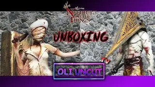 Silent Hill Pyramidehead+Nurse Resin Figures - UNBOXING