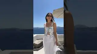 santorini ootd🩵🧿 #greece #greecetravel #santorini #eurosummer #mammamia