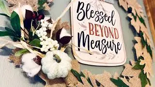 High end dollar tree DIY&rsquo;s 2020, high end fall DIY&rsquo;s, farmhouse fall home decor 2020