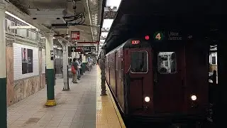 NYC Subway: R33/R36 NYTM Redbird Action @ Bedford Park Blvd & Wall Street (2025 Woodlawn Fan Trip)