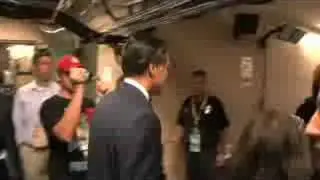 2008 Democratic National Convention: Hey, was that Mitt Romney?