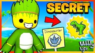 Wobbly Life Museum Artefakte &ndash; DINO PET SECRET! F&uuml;rs Flying Car wichtig 🦖🚗
