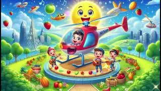 The Helicopter&rsquo;s Spinning Fun: A High-Flying Adventure for Kids!