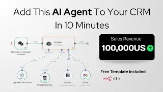 Add This n8n AI Agent To Your CRM To Automate Follow Ups (template included)