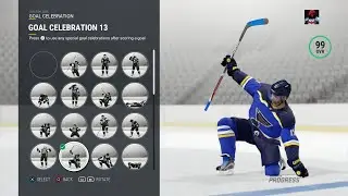 NHL 17 Beta | All Goal Celebrations
