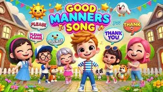 Good Manners Song for Kids | Bebetales nursery rhymes and story | preschool song