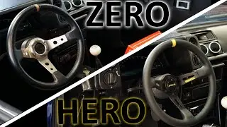 I made an Initial D Themed Steering Wheel for my 86