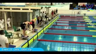 Multinationals Kyiv-2013. Event 12 Girls, 200m Fly