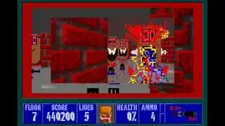 Weird DOSBox Glitch While Playing Wolfenstein 3D