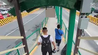 Heto na ang bagong EDSA Carousel Buendia! Ganda ng Footbridge!Maginhawang byahe Double decker pwede?