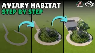 Planet Zoo: A Step By Step Tutorial In Real Time For Aviary Habitats