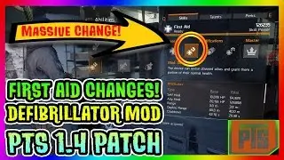 ВАЖНО! Изменения в первой помощи! Патч PTS 1.4 | МГНОВЕННАЯ РЕВАИНАЦИЯ | The Division | ИЗМЕНЕНИЯ В ДЕФИБРИЛЛЯТОРАХ!