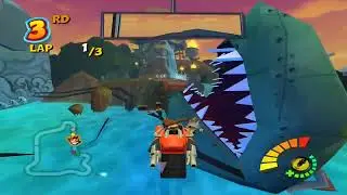 Crash Tag Team Racing, 2005 PS2, PSP, Xbox, GameCube 