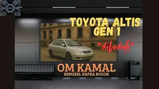 OM KAMAL MENJAWAB - Toyota ALTIS Gen 1 service AC & REM BLONG bonus REVIEW dari Om KAMAL (Eps3)