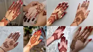 Simple Mahndi Design/Check mehndi design ✨