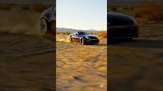 Desert Drift Mastery &ndash; Unleashing the 350Z in the Sand! #DesertDrift #carstuntshow