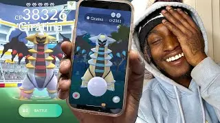 POK&Eacute;MON GO: Giratina Type encounter raid guide! got my FISRT altered SHINYYY FORM and REACH Lvl 42!!