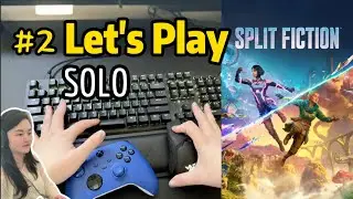 Split Fiction Solo Playthrough Part 2  | Neon Revenge #1 (Includes The Legend Of The Sandfish)