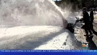 Northeast Dealing With Aftermath Of Weekend Winter Snow Storm