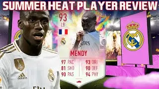 THE PERFECT FULLBACK!! 93 SUMMER HEAT FERLAND MENDY PLAYER REVIEW! FIFA 20 ULTIMATE TEAM