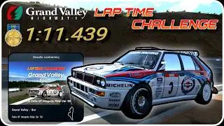 Gran Turismo 7 | Lap Time Challenge | Grand Valley - Sur | Lancia Delta HF Integrale Rally Car '92