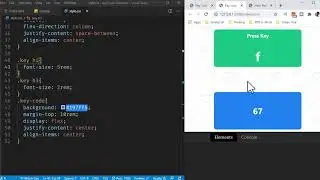 Creating Key Code Generator App Using Html, CSS and JavaScript