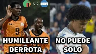 HONDURAS ES HUMILLADA POR ZAMBIA Y LE DICE ADI&Oacute;S AL MUNDIAL DE QATAR; LUIS SUAZO NO PUEDE SOLO