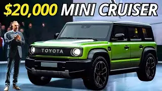 2025 TOYOTA LAND HOPPER: OFFICIAL FIRST LOOK!!! BABY EV LAND CRUISER!!!
