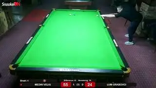 Shooters 3 Gjilan - Snooker Table 1 Live
