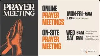 November 17, 2023 | Friday Dawn Prayer Meeting | The Eternal Goal