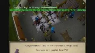 Duj2 gets 99 mage!