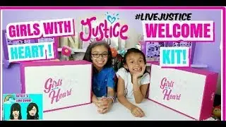 JUSTICE GIRLS WITH HEART AMBASSADOR WELCOME KIT UNBOXING! THANK YOU JUSTICE💖