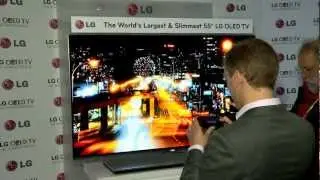 LG OLED TV - 2012 Europe TV PR Convention
