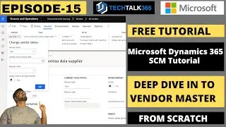 EPISODE 15 | Exploring important fields in vendor account D365 finance and operations (Part 1)