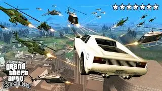 What If You Got 7 Star Wanted Level in GTA San Andreas? [Secret Cheat Code]