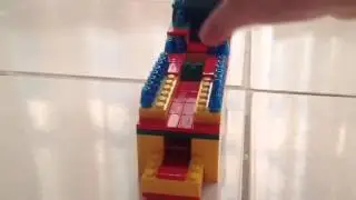 Mini Lego skee ball machine