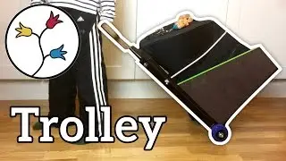 Make an instrument trolley for a horn (or another instrument) – DIY