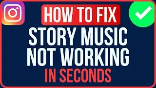 INSTAGRAM MUSIC PROBLEM 2025 [FIXED] | Fix Instagram Story Music Not Working