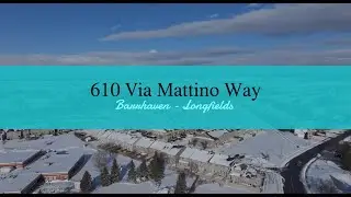 For Sale in Barrhaven! 610 Via Mattino Way | End-Unit Townhome Near Top Schools 全屋升级