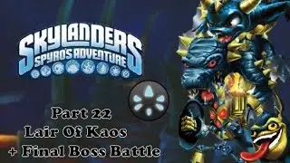 Skylanders Spyro's Adventure (Xbox 360) Part 22 - Lair Of Kaos + Final Boss Battle